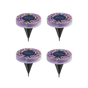 NightMosaic – Waterproof Solar Pathway Lights