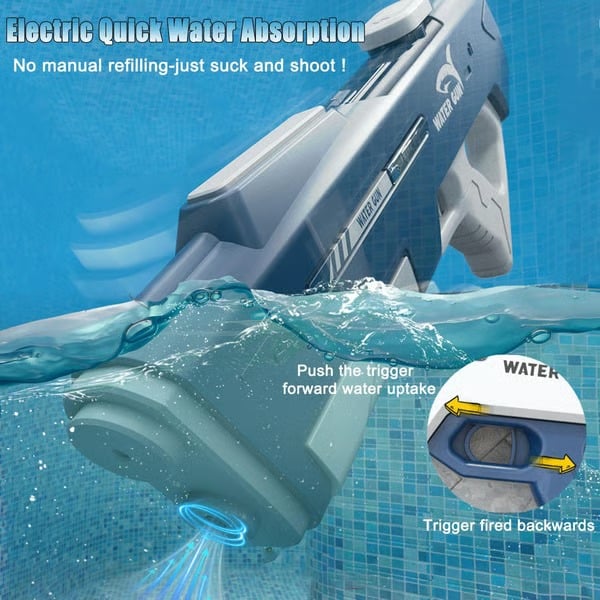 SplashKing Pro – Long Range Water Battle Gun