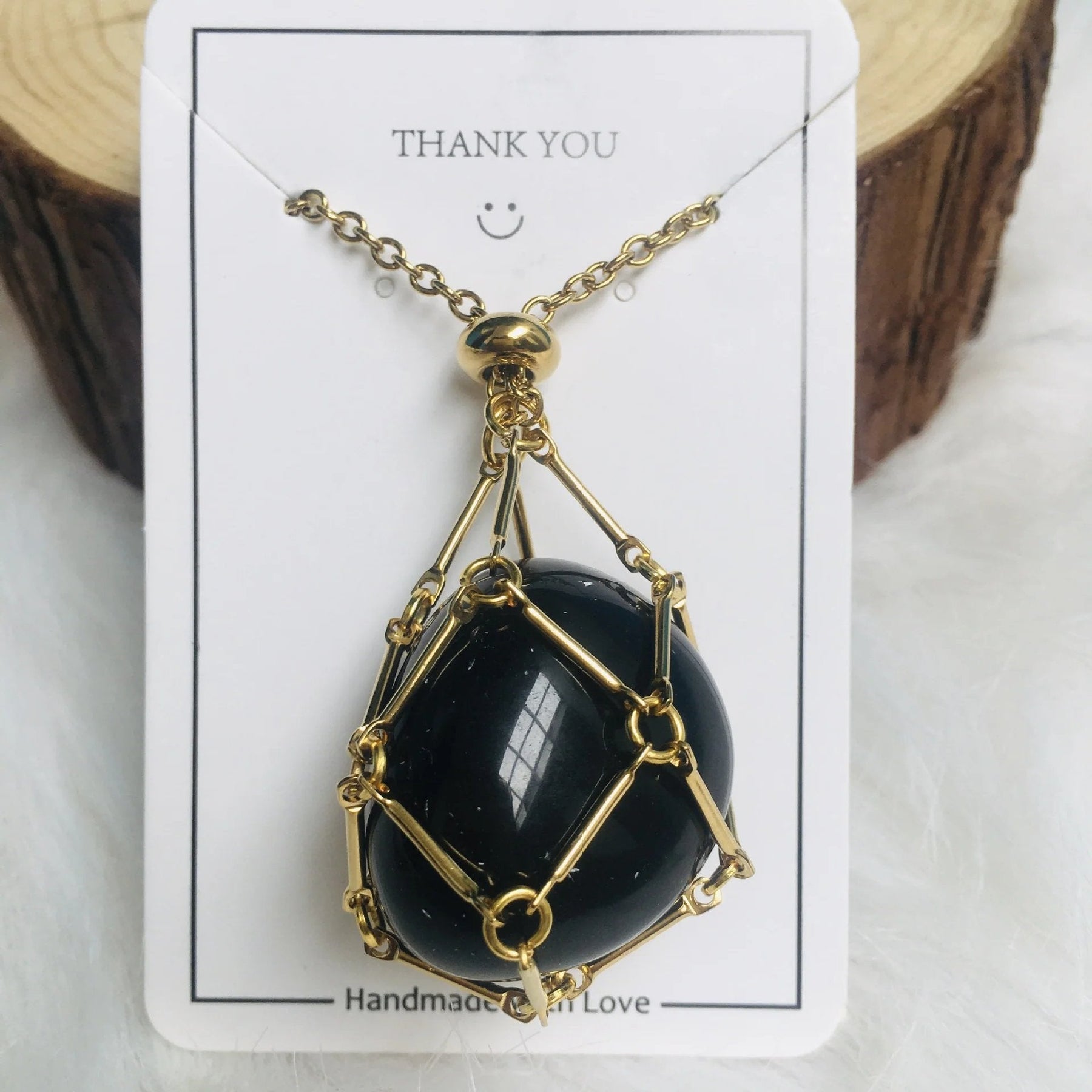 SoulBound - Natural Healing Crystal Necklace