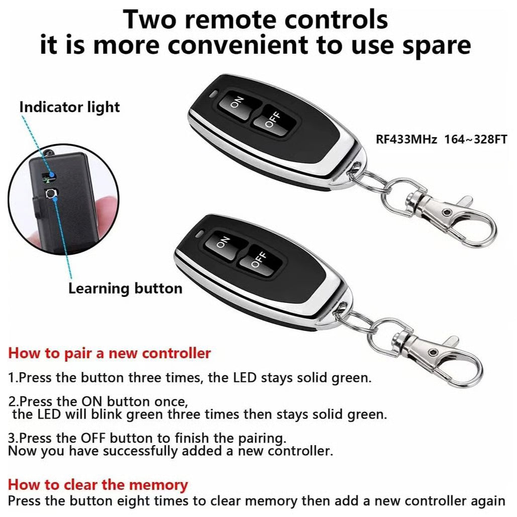 SmartEase – Wireless Remote Control Switch