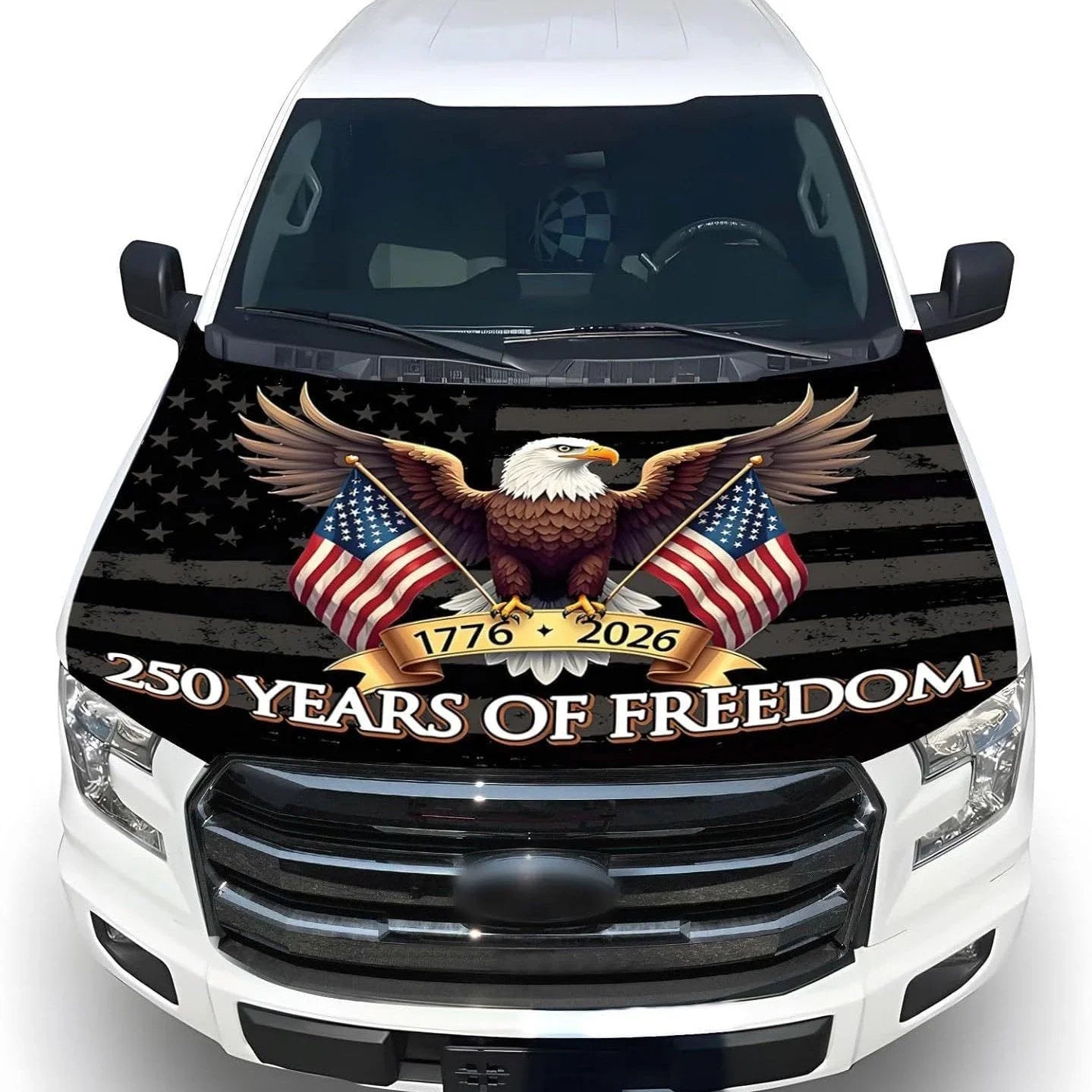 FreedomDrive – 250th Anniversary Car Hood Cover