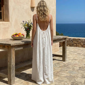 CalmMuse – Breathable Cami Lounge Dress