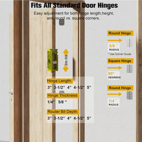 DoorFit ProJig – Hinge Installation Template
