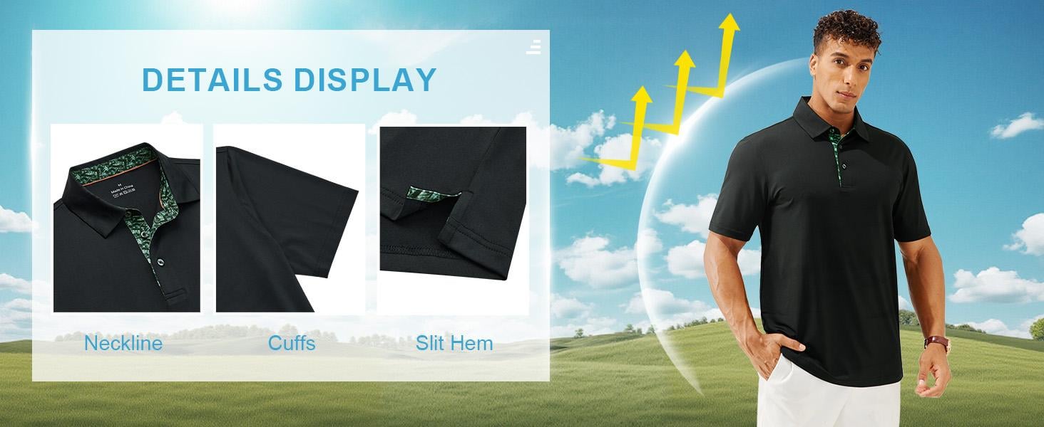 FitCore – 3-Pack Men’s Polo Shirts