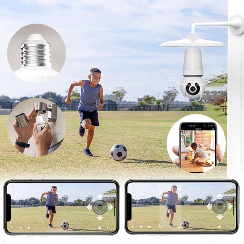 LumiGuard – Wireless Smart Bulb Security Camera