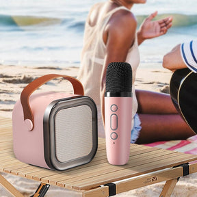 BeatVox – Mini Karaoke Speaker with Mics