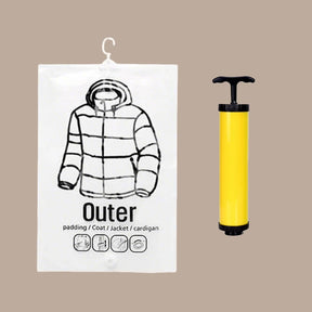VacuHang – Space-Saving Hanging Vacuum Storage Bags