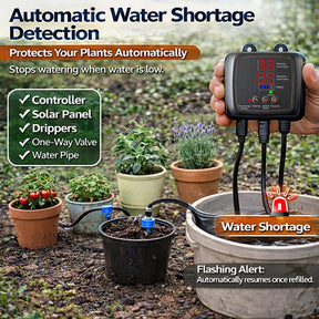 💧 12-Plant Solar Drip Irrigation Kit 🔥