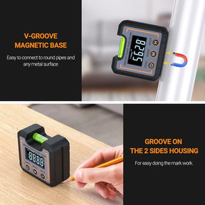 AnglePro – 0–360° Digital Angle Finder Level Tool