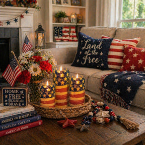 FreedomFlame – USA Inspired Flameless Candle Collection