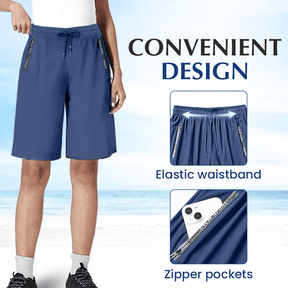 CoolStride – Breathable Ice Silk Stretch Shorts