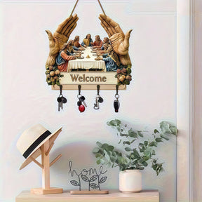 FaithFrame – Jesus & Disciples Wall Art Keychain