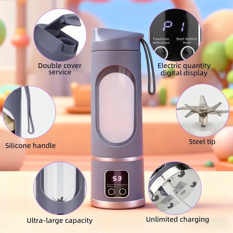 JuicePro –Dual-Motor Portable Juicer Cup