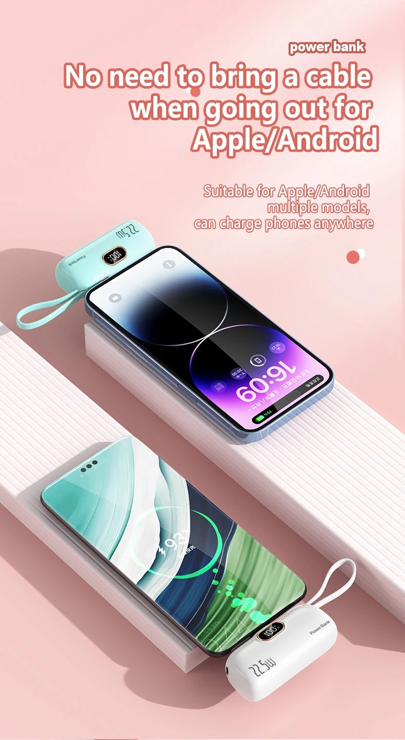 PowerPebble – Compact 5000mAh Power Bank
