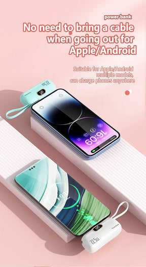 PowerPebble – Compact 5000mAh Power Bank