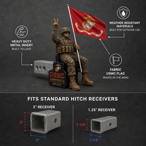 PatriotPulse – USMC Brotherhood Hitch Guard