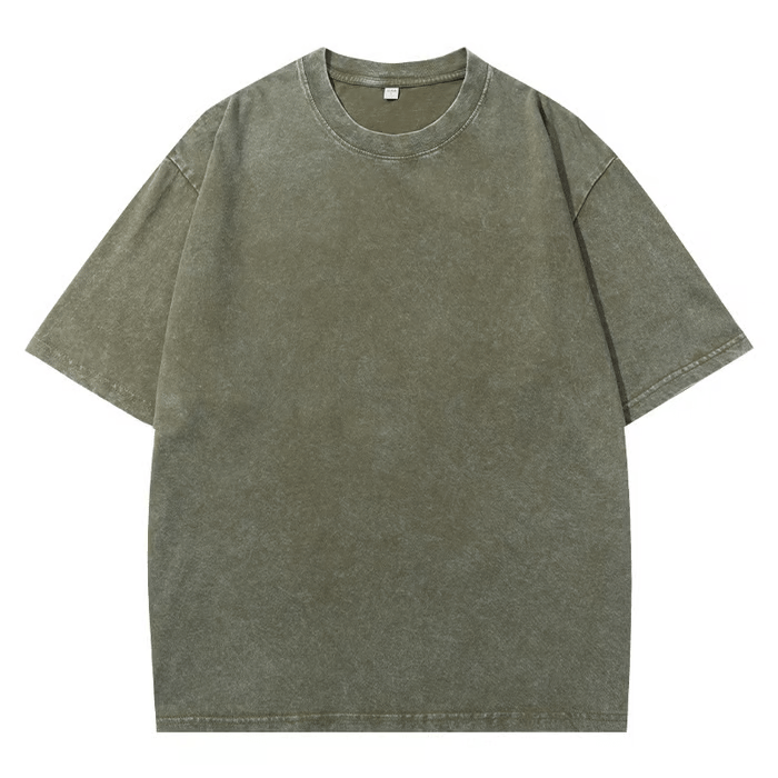 Oversoul – Relaxed Fit Acid Wash Tees