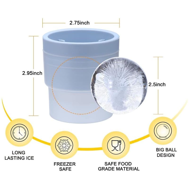 CrystalChill – Round Ice Ball Molds