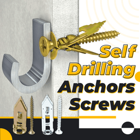 WallViper - Drywall Anchors & Screws Kit