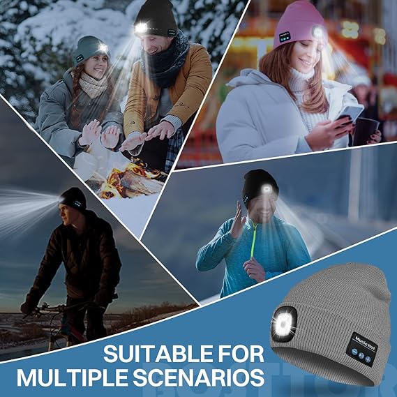 SmartWarm – Unisex Bluetooth Beanie