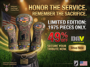 ValorCrest – Vietnam Veteran Tribute Golf Head Cover