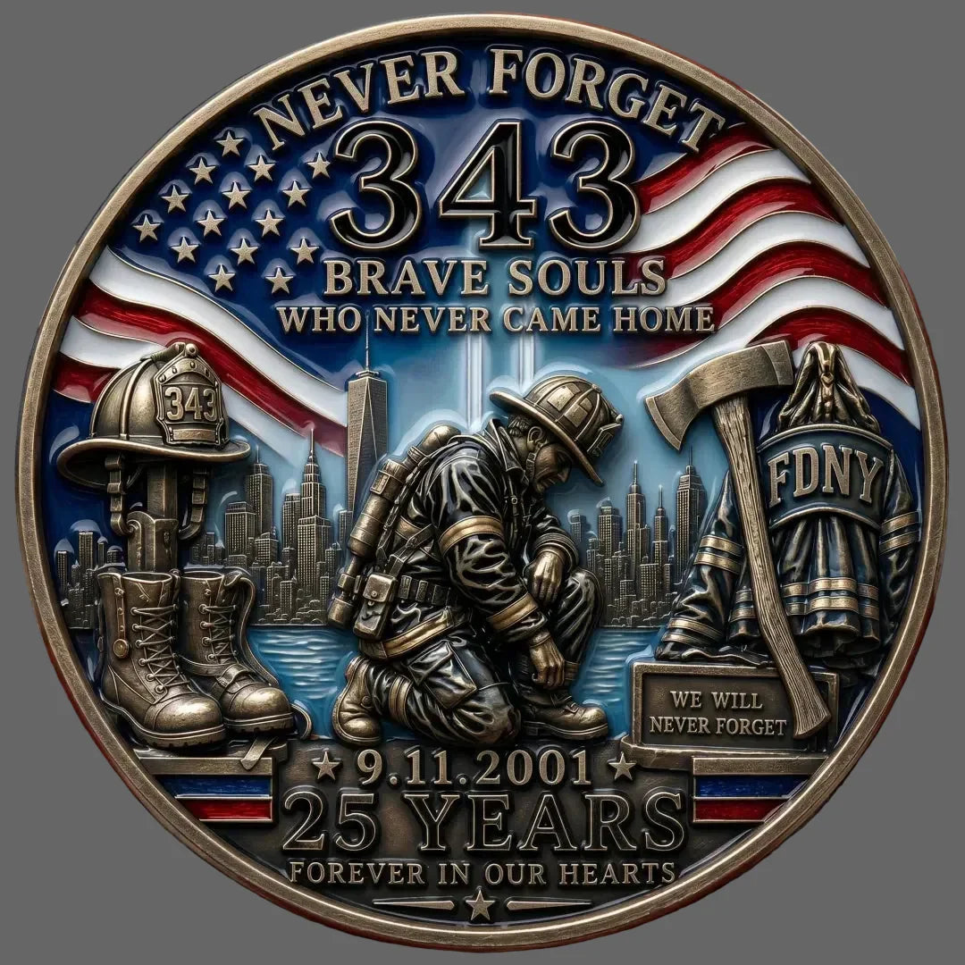 HonorMint – 343 Never Forget Memorial Coin