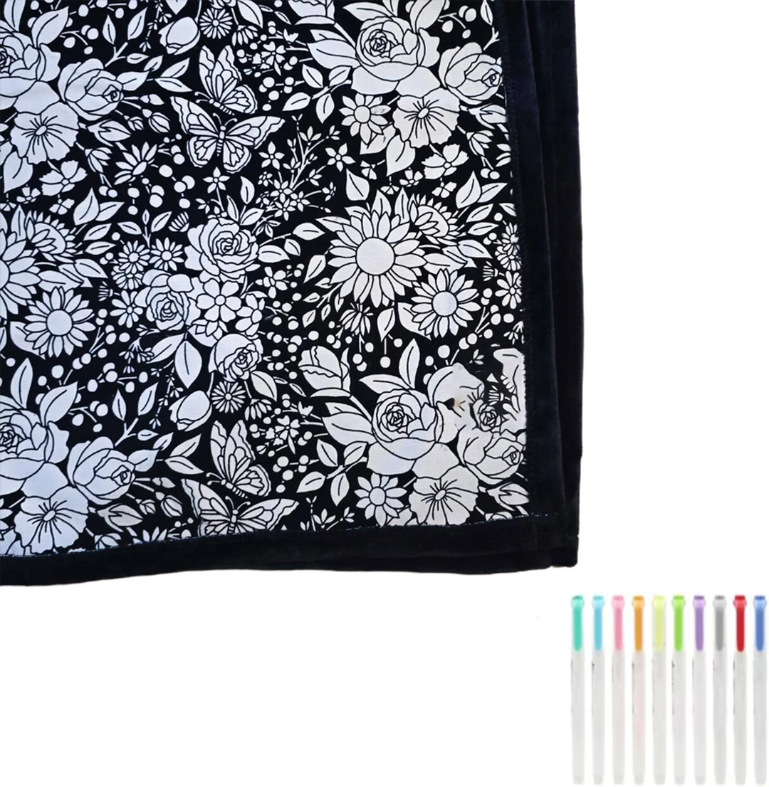 FocusBlanket – DIY Coloring Blanket