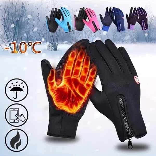 ThermaGrip - Ultimate Touchscreen Winter Gloves