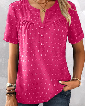 VivaLinen – Everyday V-Neck Blouse