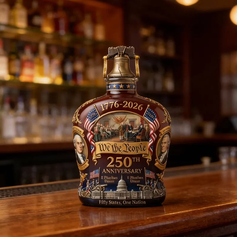 LibertyReserve – 250th Anniversary Whiskey Bottle