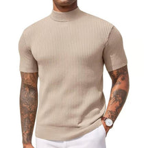 UrbanCore – Men's Mock Turtleneck Sweater
