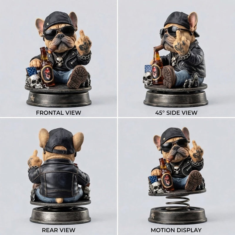 CruiseBoss – Funny Dashboard Bulldog