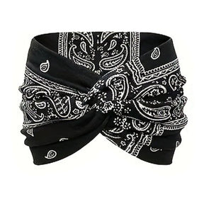BohoFlex Headband – Cross Knot Style