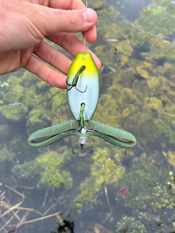 Predator Frog - Topwater Lure Designed for Bass, Pike & Snakehead