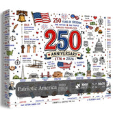 FreedomPiece – 1000 Piece USA Themed Puzzle Set