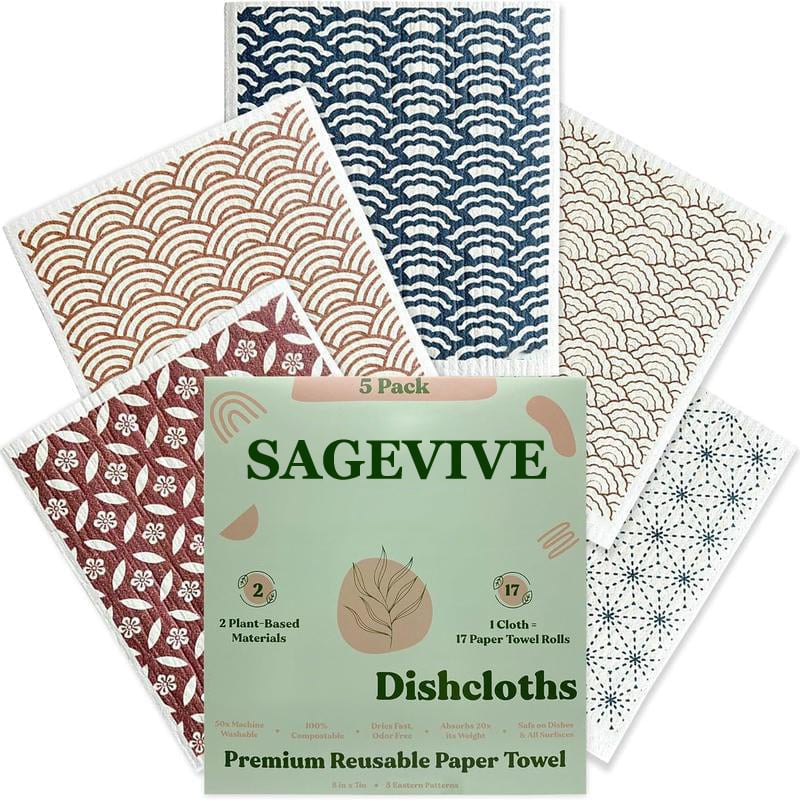 SparkleWipe – Multi-Purpose Kitchen Cleaning Cloths