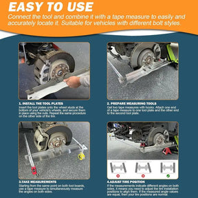 AlignMaster – Heavy Duty Stainless Steel Toe Alignment Tool