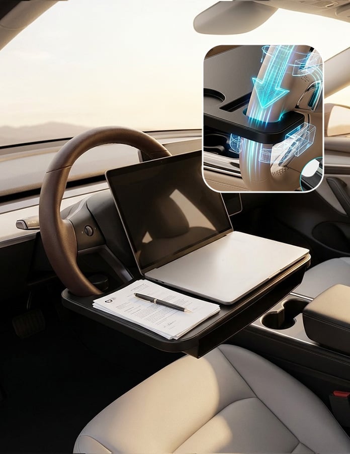 AutoDesk - Steering Wheel Work Tray