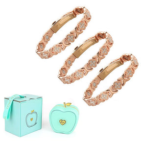 BloomGrace – Flower Copper Bracelet Elegant Style