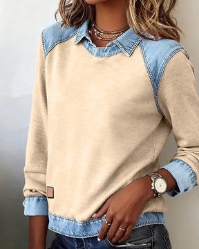 BelleVibe – Women’s Fashion Lapel Blouse
