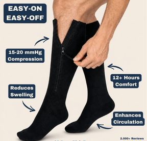 ZipFit – Sports Zipper Compression Socks