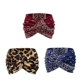 BohoFlex Headband – Cross Knot Style
