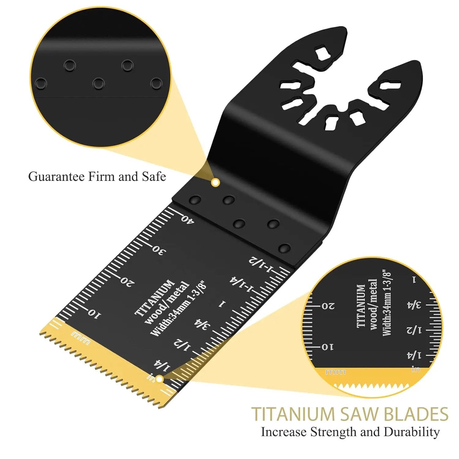 SteelEdge – High-Carbon Oscillating Blades Set