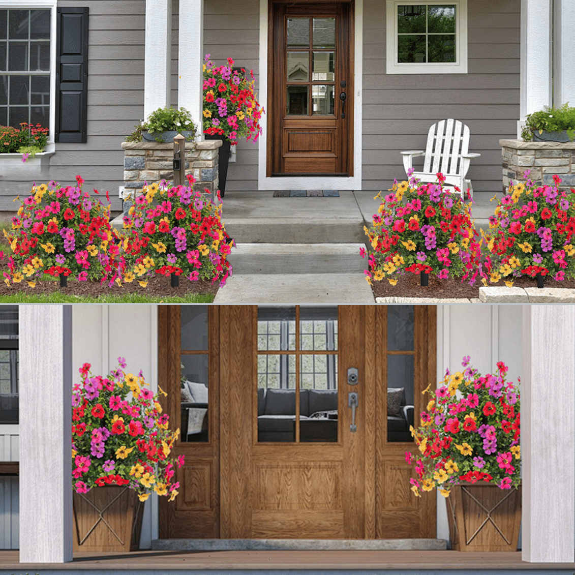 VividPetals – All-Weather Floral Set
