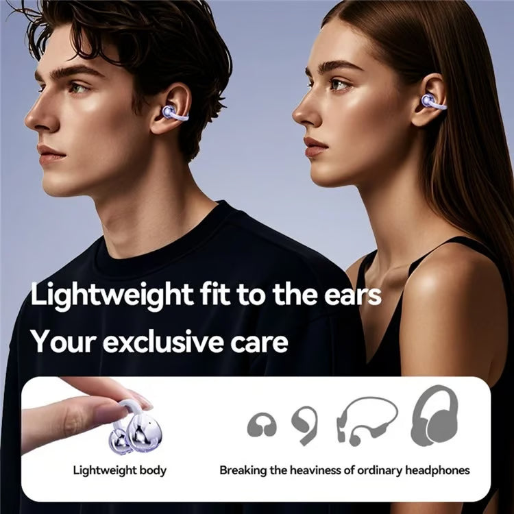 AuraSonic – Ultra-Light Transparent Bluetooth Earphones