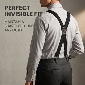 LockFit Elite – 4-Clip Suspenders