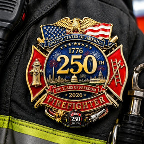 ValorShield – 250 Years Fire Service Badge