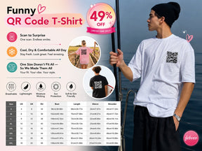 ScanMe – Funny QR Code Interactive T-Shirt