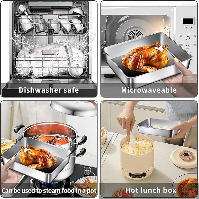 EcoSeal – Freshness Lock Stainless Steel Containers