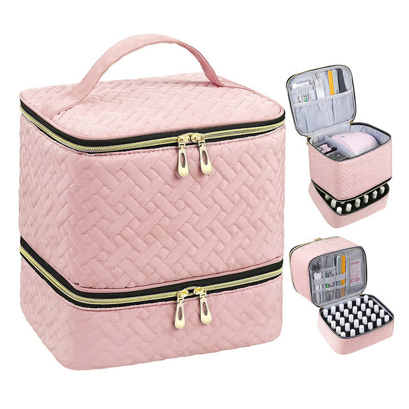 BeautyVault – Double Layer Nail Supplies Bag